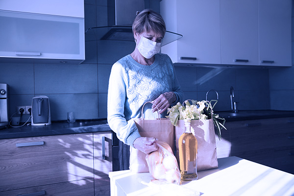 colocar la compra en casa tomando precauciones frente al coronavirus